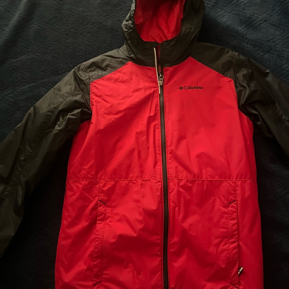 Columbia Thermal Coil Jacket in Red